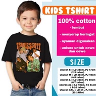 KATUN TRAVIS SCOTT RAP TEE H&M KIDS T-SHIRT KIDS UNISEX CHILDREN'S CLOTHES AGED 1 - 12 YEARS AGE 1 2