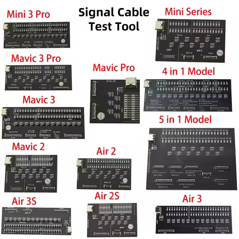 Gimbal Signal Cable Test Board for Mavic Pro/2 Pro/3/3Pro Mini 1/2/SE/4K/2SE/3/3 PRO/4 PRO AIR 2/2S/