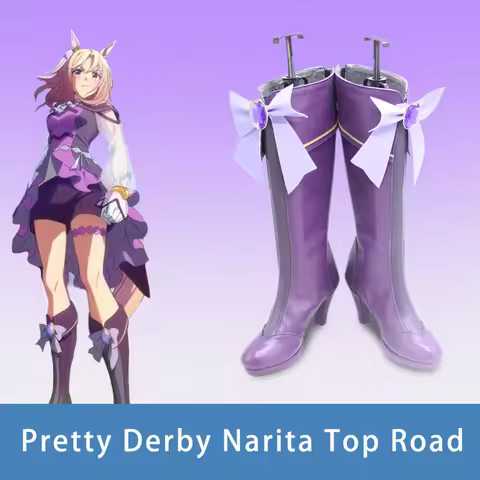Game Pretty Derby Narita Top Road Cosplay Shoes Boots TopRo For Hallowmas Party Adult Women Men