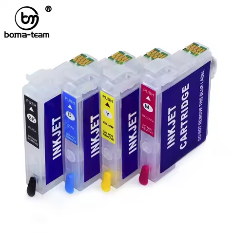 4Colors MUG MUG-BK MUG-C MUG-M MUG-Y EW052A 452A Empty Refill Ink Cartridge With Chip For Epson EW-0
