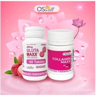 Authentic Oswell Gluta Maxx and Collagen Maxx Power Combo with FREEBIES