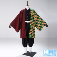 Giyuu Tomioka Cosplay Costume Haori Embroidery SR Quality TR Material
