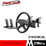 MOZA RACING TRUCKING SIMULATOR BUNDLE DIRECT DRIVE WHEEL + 2 PEDALS AND WHEEL BASE