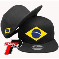 Brazil Snapback Flag Hat