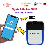 Vgate vLinker BM ELM327 For BMW Scanner Wifi Bluetooth 4.0 OBD2 OBD 2 Car Diagnostic Auto Scan Tool 