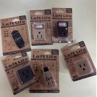 Shenggang Industrial Style New Steering Four-Sided Plug LL-825R/Power Saving 1 Open 2 Splitter LL-20