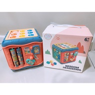 Wisdom Hexahedral Multi-function Kids toys for 6months - 3years old baby