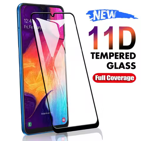 11D Tempered Glass For Samsung Galaxy A10 A30 A50 A70 A20E Screen Protector Samsung A20S A30S A40S A