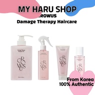 GROWUS [GROWUS] Damage Therapy Haircare / Shampoo, No Wash Treatment, Damage Treatment, Hair Oil