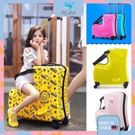 🐳22Inch 20Inch Kids Travel Luggage Support Sit And Ride On Children Baby Luggage Bagasi Kanak-Kanak  儿童木马旅行箱