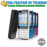 HP Nokia X3-02 - Layar Sentuh - Single Sim - Jadul - Fitur Lengkap