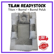 Tilam Newborn || Set Tilam, Bantal dan  Bantal Peluk || Tilam Baby Travel