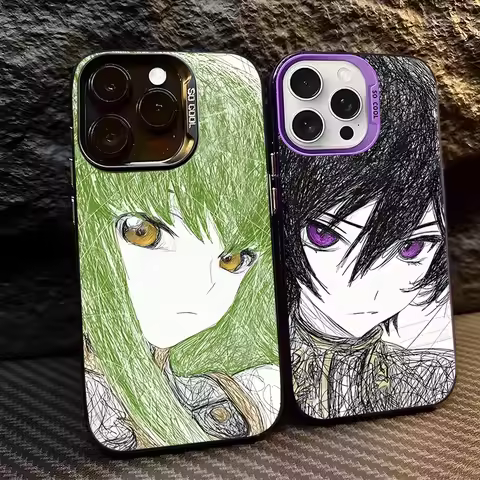 Sketch Code Geass Frosted Case for Xiaomi Mi 15 14 14T 13 13T 12 12T 12X 12S 11 Lite POCO F6 F5 X6 X