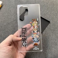 For Samsung S25 Ultra S24 Ultra S24 Fe A56 S23 One Piece Frosted Hard Phone Case S22 S21 FE S20 A55 