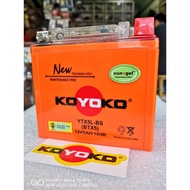 YTX5L NANOGEL KOYOKO BATTERY KTM ATV/SUZUKI V100/SUZUKI V150/SUZUKI VR125/HONDA CRF450X