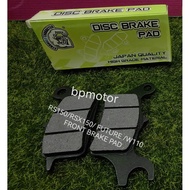 RS150 RSX150 FRONT BRAKE PAD REAR BRAKE PAD RS150 RSX150 FRONT/REAR BRAKE PAD