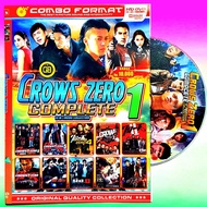 KASET DVD KOLEKSI CAMPURAN 10 JUDUL FILM CROWS ZERO VS FILM AZUMI LENGKAP-FILM BOXOFFICE ACTION TERB