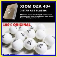 XIOM OZA 3STAR BALL TABLE TENNIS BALL  ABS PLASTIC BALL PING PONG BOLA PING PONG BALL TABLE TENNIS B
