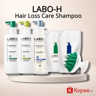 LABO-H Vegan Hair Loss Care Shampoo | Refill | Premium Shampoo Brush / 400ml | Labo H