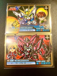Sd gundam wing Gundam Epyon bb戰士  燙金卡 咭
