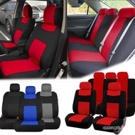 5-seater (full set) car seat cover -WIRAISWARASAGA OLD, 9PCS front + rear full surround, universal waterproof and durable car seat cushion