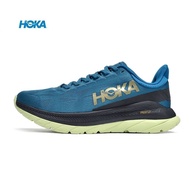 Classic sneakers HOKA ONE ONE Mach 4 Sea Blue Black Shock Absorption Running Shoes G750
