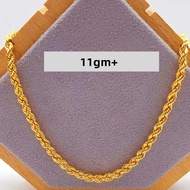 916 Gold Hollow Rope Chain (11gm+)