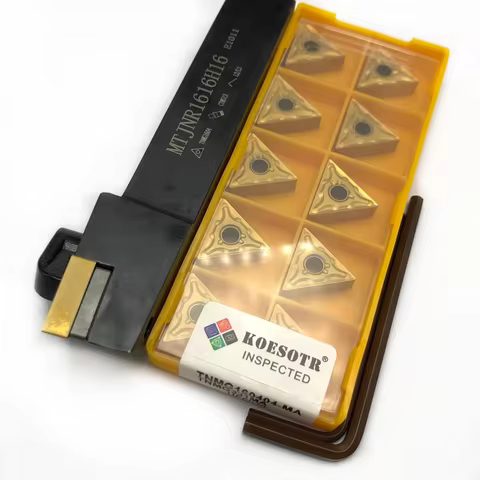 MTJNR1616H16 MTJNR2020K16 MTJNR2525M16 External Triangul Turning Tool Holder TNMG160404 Carbide Inse