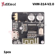 KKmol  VHM-314 โมดูลเครื่องขยายเสียงเสียง บอร์ดถอดรหัส MP3บลูทูธ5.0 โมดูลเครื่องขยายเสียงเสียง 5.0 บอร์ดรับบลูทูธ แผงวงจรบลูทูธ Micro USB/ Tpye-C