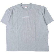 Supreme 經典 Logo T 卹，美國製造，XXL 碼，淺灰色，短袖，上衣 [二手] [Supreme]