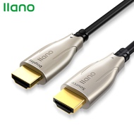 llano HDMI Active Optical Cable 10m/15m/20m/30m/40m/50m 4K/60Hz 18Gbps Bandwidth Super High Quality Invincible HDMI HD AOC Optical Fiber Cable for Laptop Computer Gaming TV Cinema Projectior / Monitor / Display Cable