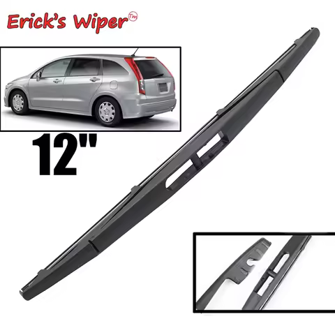 Erick's Wiper 12" Rear Wiper Blade For Honda Stream 2003 - 2014 Windshield Windscreen Clean Tailgate