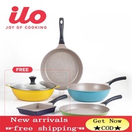 （In stock） fast shipping ilo Rainbow Cookware Set with Free EDGO 5-Piece Container Set