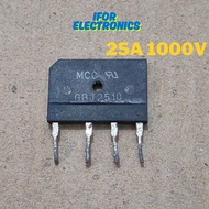 25A 1000V Comb Diode Original 25A Comb Diode Removed Power Supply