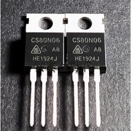 5PCS Original CS80N06 TO-220 CS 80N06 TO220 80A/60V N-channel MOSFET Transistor