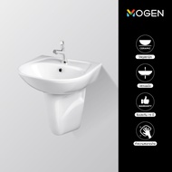 MOGEN MA212 อ่างล้างหน้า ชนิดแขวนผนัง พร้อมขาแขวน รุ่น บีกิน
