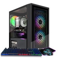 STGAubron Gaming Desktop PC, Radeon RX 550 4G GDDR5, Intel i7 Xeon E5 3.0GHz, 16G Ram, 512G SSD, 600
