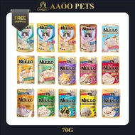 Nekko Pouch 70G - Nekko Premium Cat Pouch / Nekko Cat Pouch / Nekko Kitten Pouch / Cat Food / Cat Po