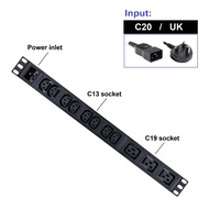 IEC C13 C19 PDU, C20 or UK Power Distribution Unit
