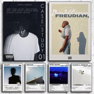 D-Daniel Caesar Never Enough Classic Music Album Tracklist Poster Canvas Painting Wall Art Pictures 