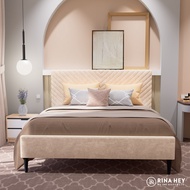 Rina Hey SLEEPER/180เตียง 6 ฟุต - สี เทาเข้ม  เบจ