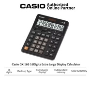 Casio GX-16B 16Digits Extra Large Display Calculator 2 Way power Original 100%