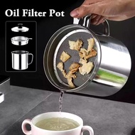 Oil Pot Oil Filter Oil Filter Glass/ Oil Storage Container/