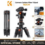 K&F CONCEPT Omini Carbon fiber/Alloy Tripod - Lightweight Portable Tripod - Durable and Affordable