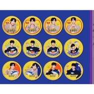 Dongwon Tuna BTS Jin Special Edition Set (85g × 16 Cans: 4 Jin Edition + 12 Solid Tuna) + 2 Seal Sti