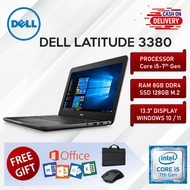 Dell Latitude 3380 i5 7th Gen Laptop 8GB RAM 128GB 256GB 512GB SSD 13.3 Inch HD Screen Display