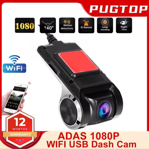 Car DVR Camera Recorder HD mini Camera WIFI USB Dash Cam for Car DVD Android Player ADAS 1080P Night