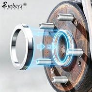 Embers Aluminum Alloy 4PCS Wheel Hub Center Ring Car Wheel Bore 74.1-54.1,74.1-56.1,74.1-56.6,74.1-6