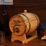 3L Engraved Whiskey Barrel with Stand and Spigot Wooden Whiskey Barrel Whiskey Barrel Dispenser for 