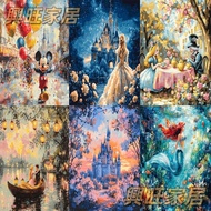 Digital Oil Painting Alice In Wonderland Living Room Home Decoration Wall